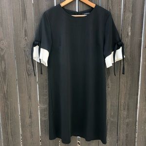Black a-line mini dress size 8/10
